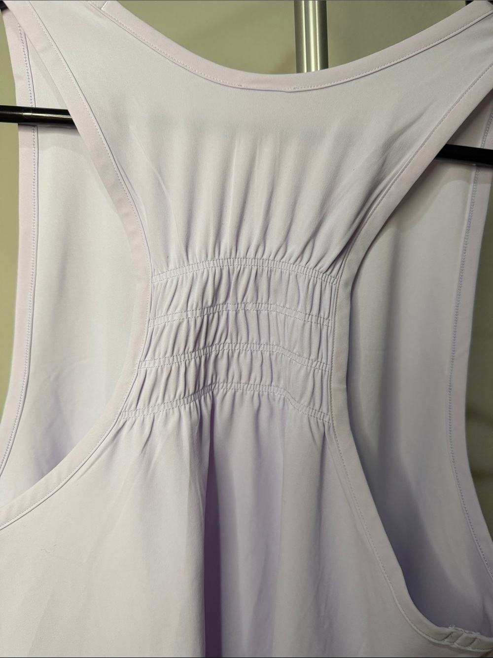 Lululemon Ruched Racerback Lavender Women's Tank Top- NWT - Picture 3 of 7
